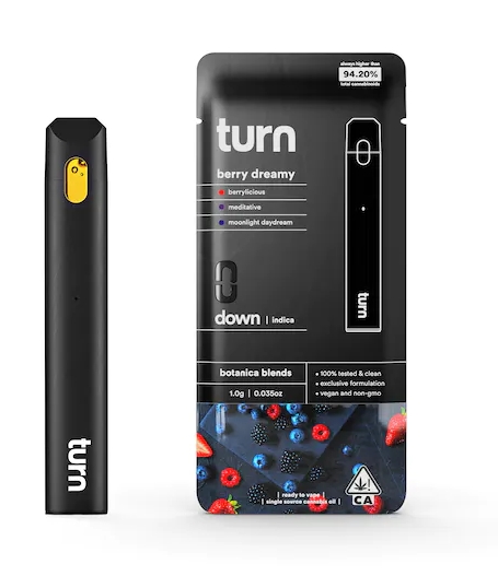 TURN DISPOSABLE | Berry Dreamy (Indica) – 1Gram