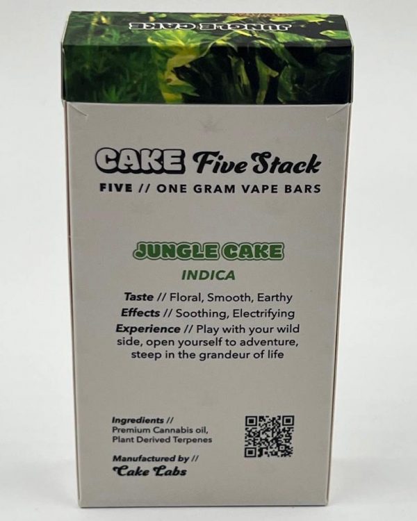 Jungle 4th Gen Cake Bar Disposable (Indica)