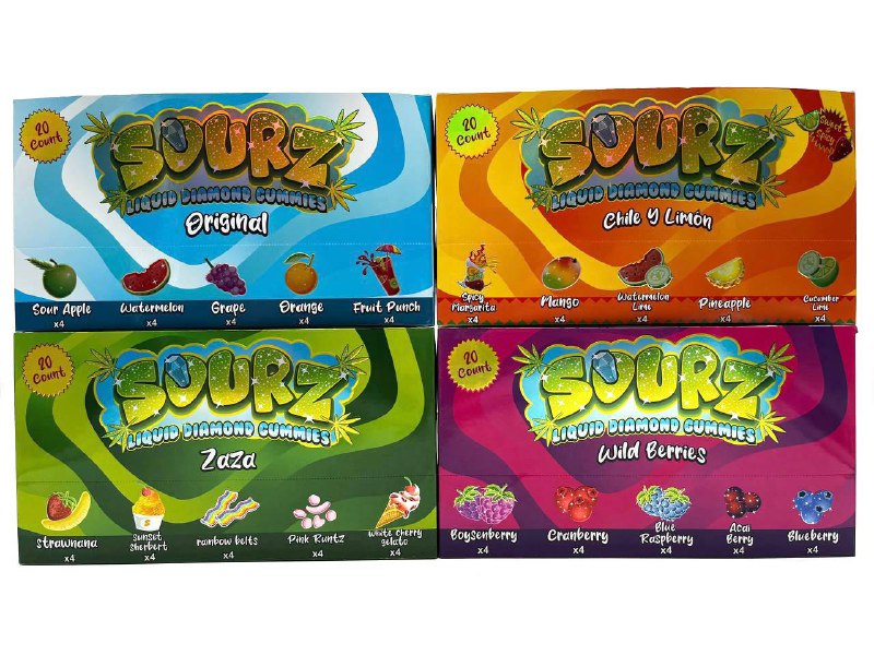 Sourz Gummies 600mg