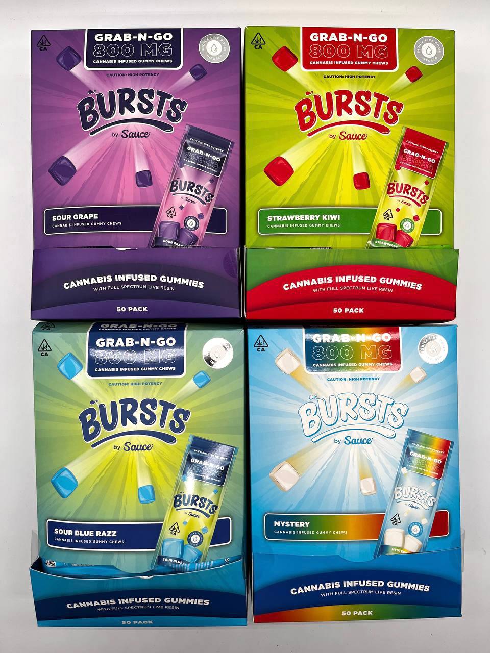 Bursts By Sauce 800MG