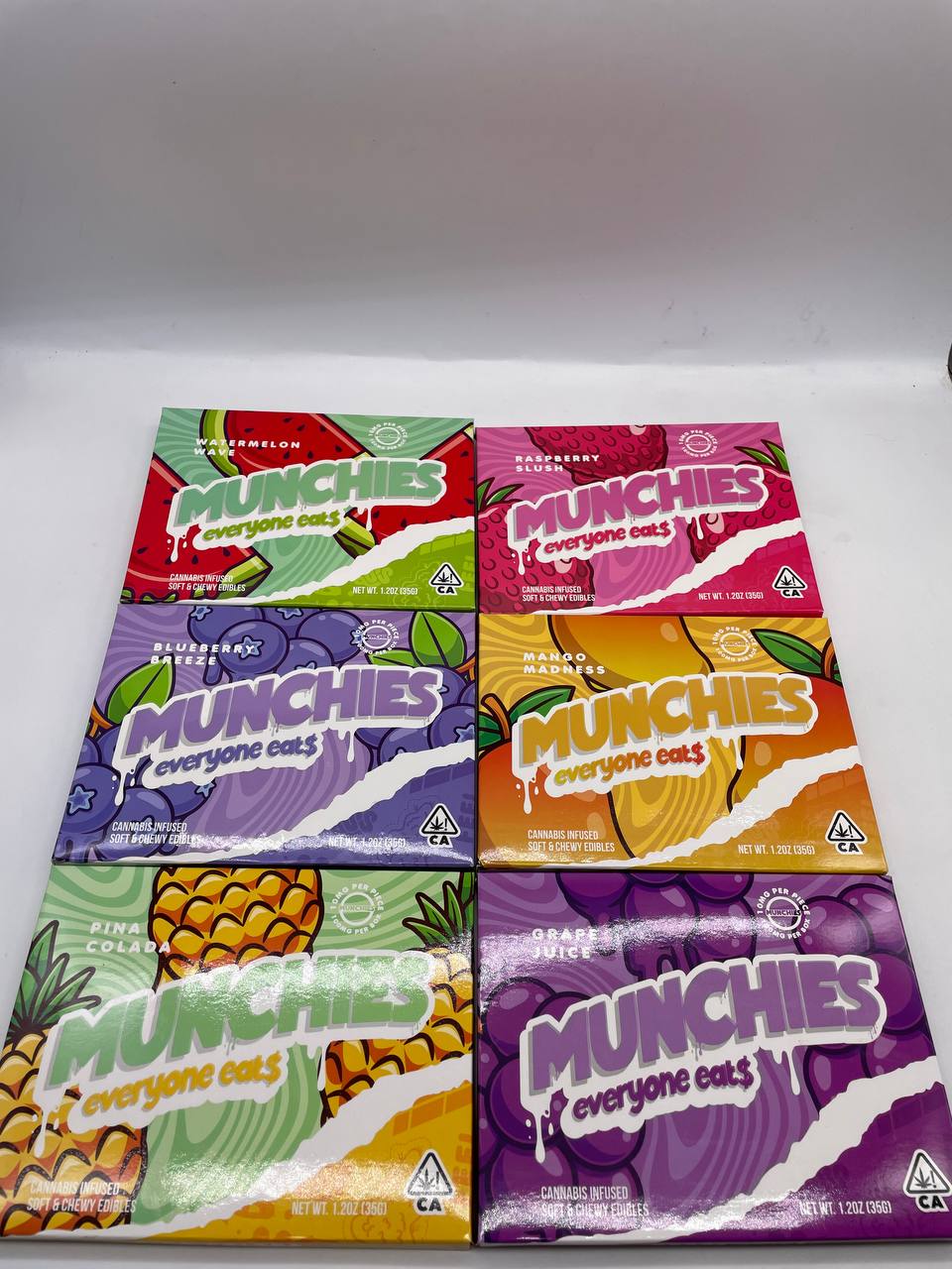 Munchies 100MG THC Gummies